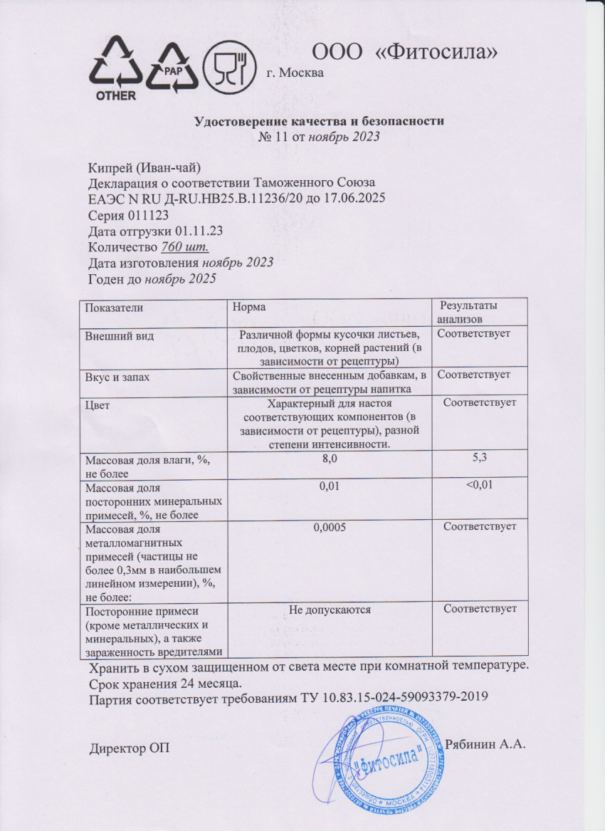 Паспорт №011123